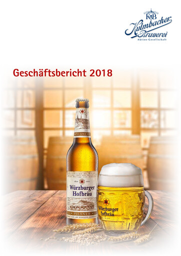 Miniature Kulmbacher Brauerei Rapport annuel 2018