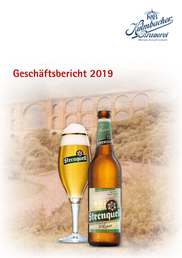 Miniature Kulmbacher Brauerei Rapport annuel 2019