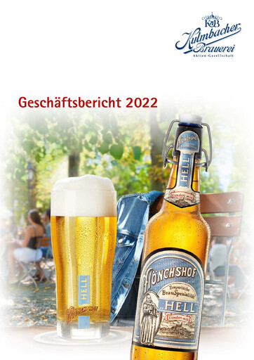 Miniature Kulmbacher Brauerei Rapport annuel 2022