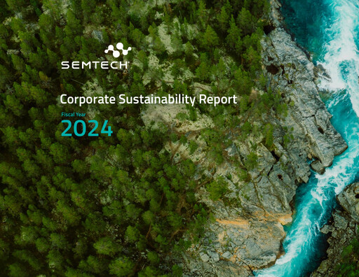 Thumbnail Semtech Sustainability Report 2024