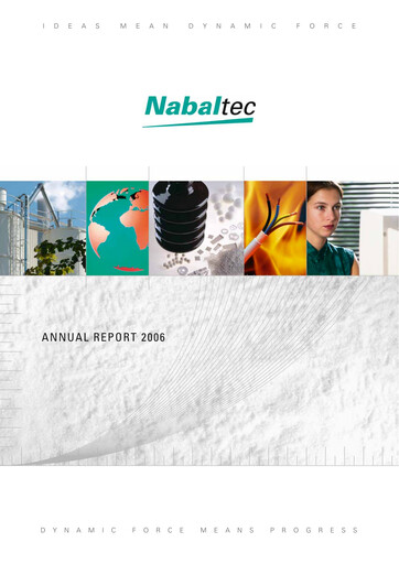 Thumbnail Nabaltec Annual Report 2006