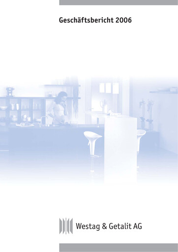Thumbnail Westag AG Annual Report 2006
