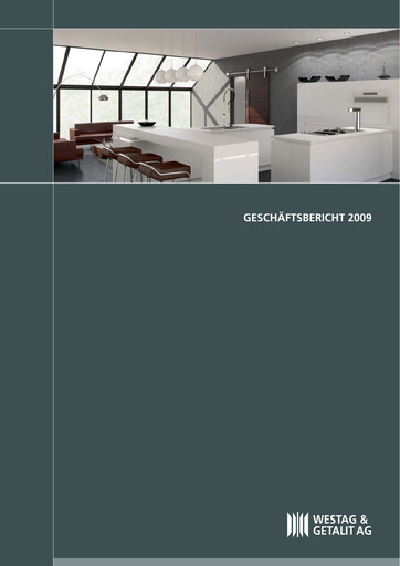 Thumbnail Westag AG Annual Report 2009