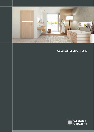 Thumbnail Westag AG Annual Report 2013