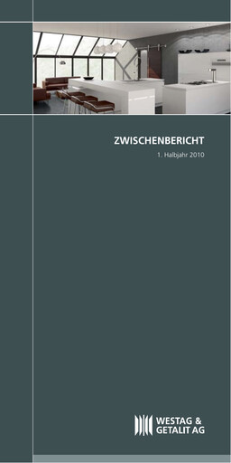 Thumbnail Westag AG Half-year Report 2010-h1