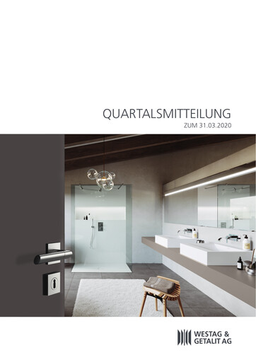 Thumbnail Westag AG Quarterly Report 2020-q1