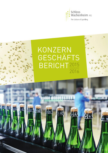 Thumbnail Schloss Wachenheim Annual Report 2015-2016