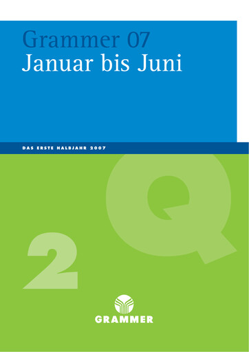 Thumbnail Grammer AG Half-year Report 2007-h1