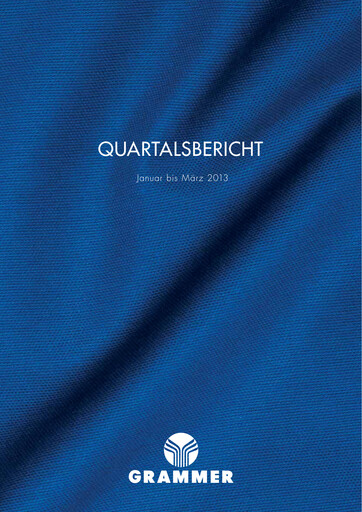 Thumbnail Grammer AG Quarterly Report 2013-q1