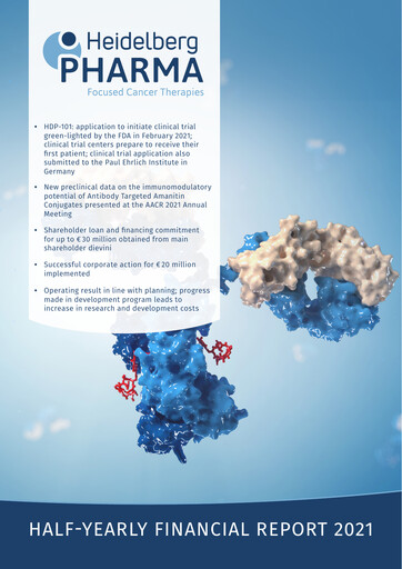Vorschaubild Heidelberg Pharma Halbjahresbericht 2021-h1