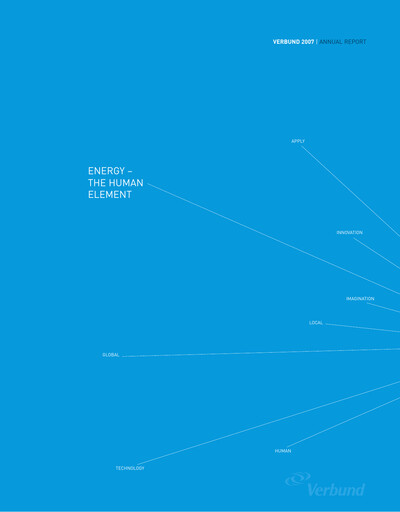 Thumbnail Verbund AG

 Annual Report 2007