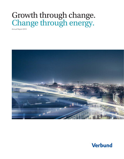 Thumbnail Verbund AG

 Annual Report 2010