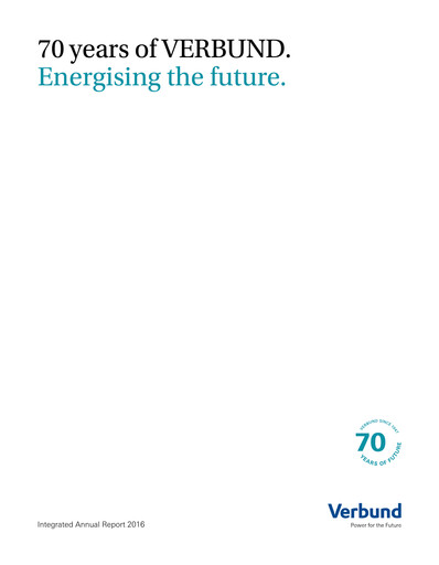 Thumbnail Verbund AG

 Annual Report 2016