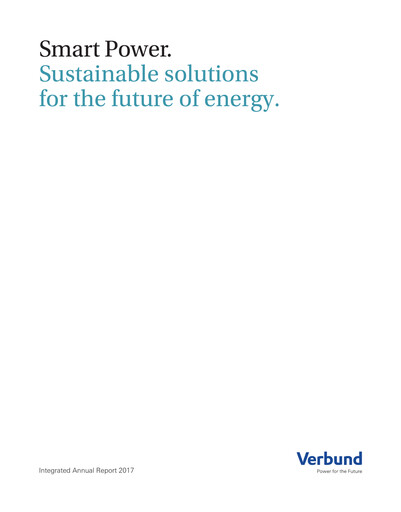 Thumbnail Verbund AG

 Annual Report 2017