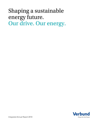 Thumbnail Verbund AG

 Annual Report 2019