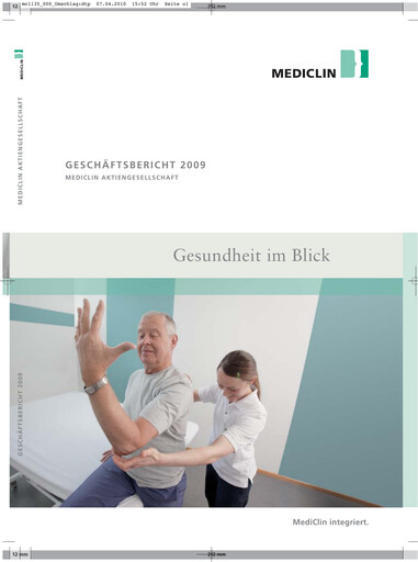 Thumbnail Mediclin Annual Report 2009