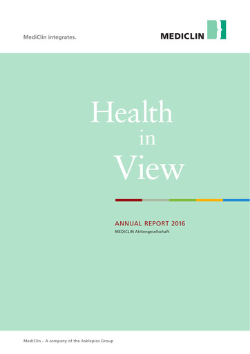 Thumbnail Mediclin Annual Report 2016