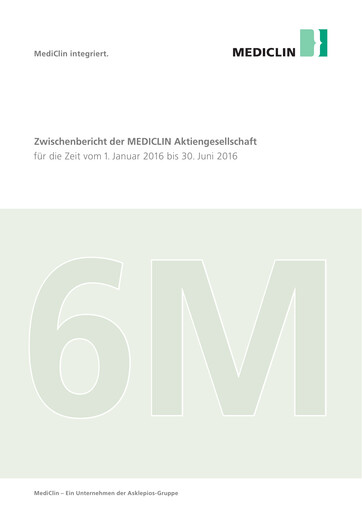 Thumbnail Mediclin Half-year Report 2016-h1