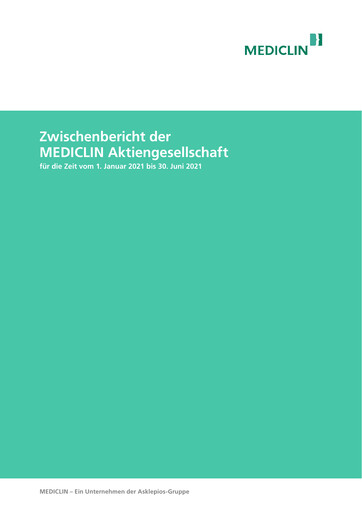 Thumbnail Mediclin Half-year Report 2021-h1