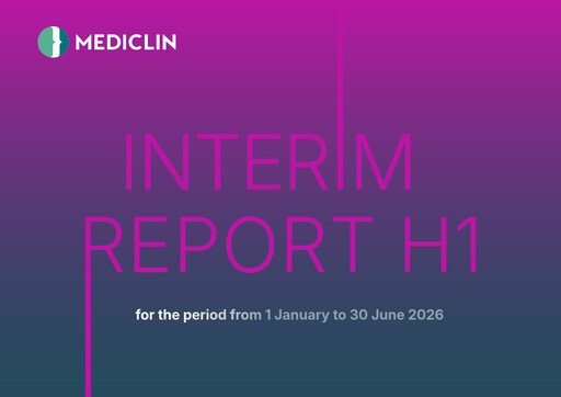 Thumbnail Mediclin Half-year Report 2026-h1