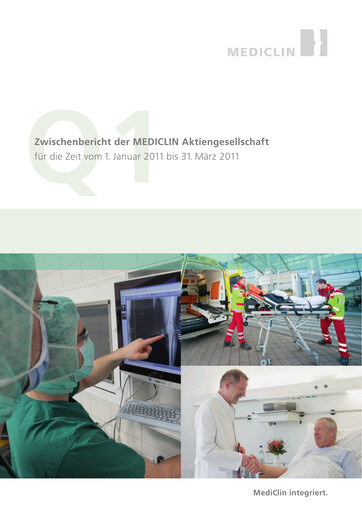 Vorschaubild Mediclin Quartalsbericht 2011-q1