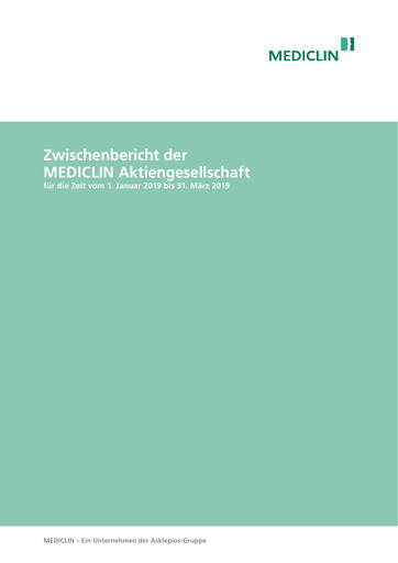 Vorschaubild Mediclin Quartalsbericht 2019-q1