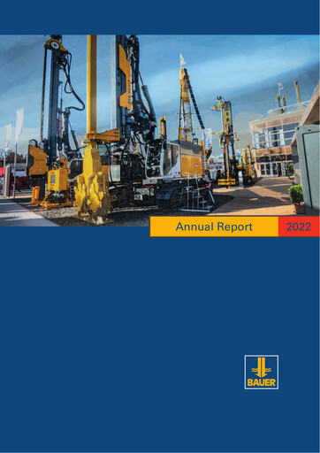 Thumbnail BAUER AG Annual Report 2022