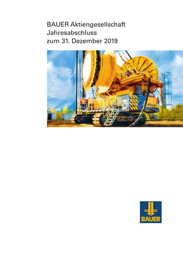 Vorschaubild BAUER AG Finanzmitteilung 2019