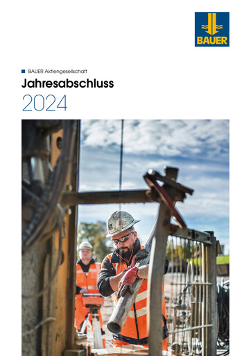 Vorschaubild BAUER AG Finanzmitteilung 2024