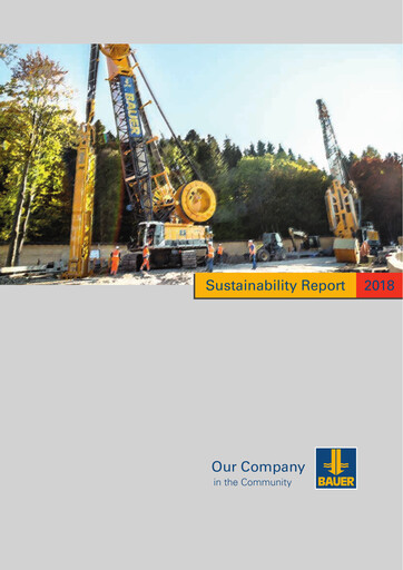 Thumbnail BAUER AG Sustainability Report 2018