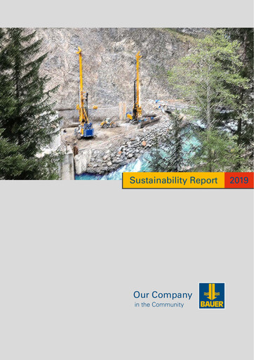Thumbnail BAUER AG Sustainability Report 2019