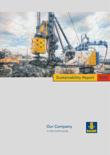 Thumbnail BAUER AG Sustainability Report 2022
