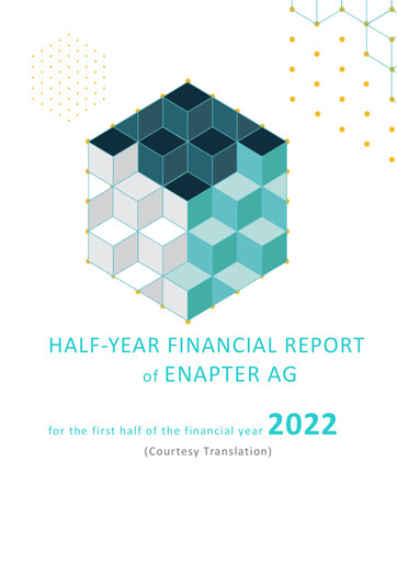 Thumbnail Enapter AG Half-year Report 2022-h1