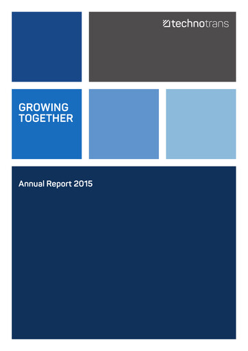Thumbnail technotrans Annual Report 2015