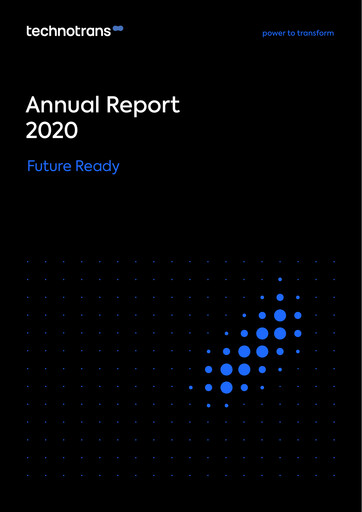 Thumbnail technotrans Annual Report 2020