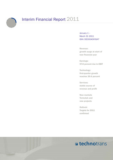 Thumbnail technotrans Quarterly Report 2011-q1