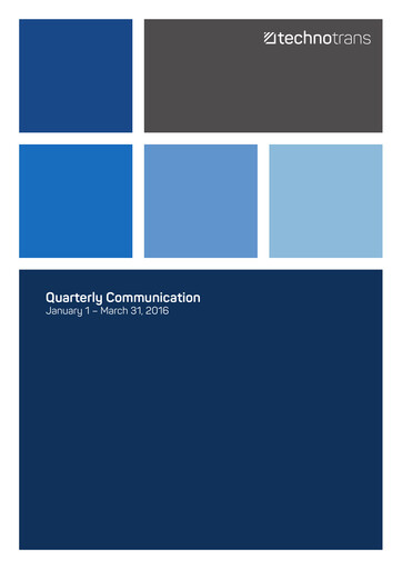 Thumbnail technotrans Quarterly Report 2016-q1