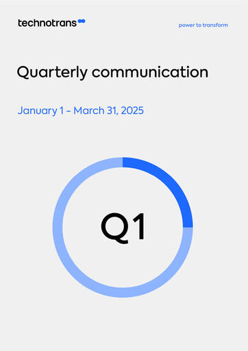 Thumbnail technotrans Quarterly Report 2025-q1