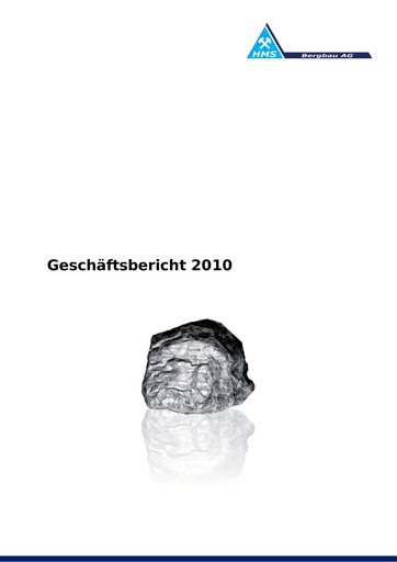 Thumbnail HMS Bergbau Annual Report 2010