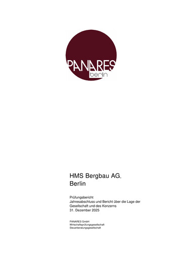 Thumbnail HMS Bergbau Financial Statement 2025