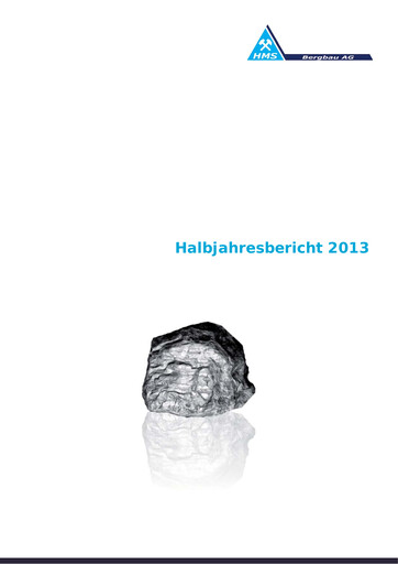 Thumbnail HMS Bergbau Half-year Report 2013-h1