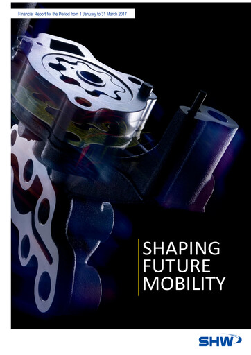 Miniature SHW AG Rapport trimestriel 2017-q1