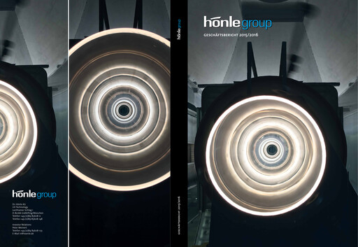 Thumbnail Dr. Hönle AG Annual Report 2015-2016