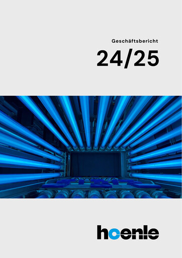 Thumbnail Dr. Hönle AG Annual Report 2024-2025