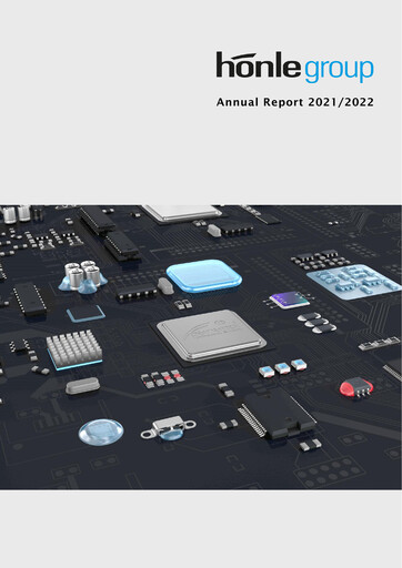 Thumbnail Dr. Hönle AG Annual Report 2021-2022
