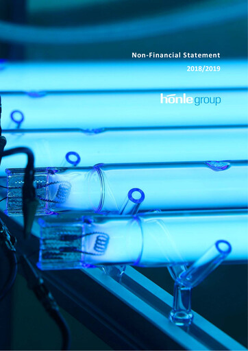 Thumbnail Dr. Hönle AG ESG Report 2018-2019