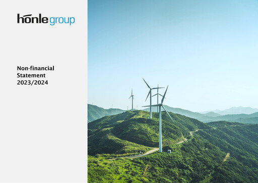 Thumbnail Dr. Hönle AG ESG Report 2023-2024