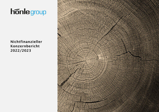 Thumbnail Dr. Hönle AG Sustainability Report 2022-2023