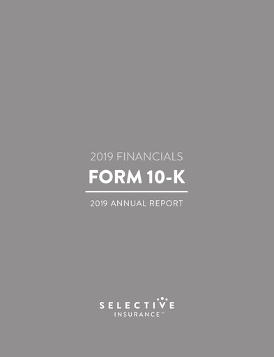 Thumbnail Selective Insurance Financial Report 2019