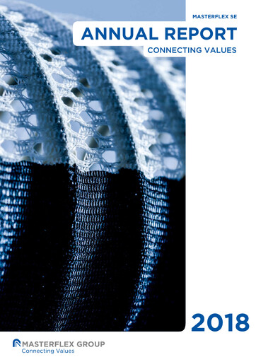 Thumbnail Masterflex Annual Report 2018